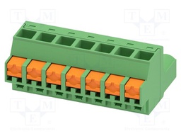 PCB connector, nominal cross section: 2.5 mm2, color: green,