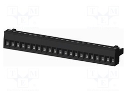 Connector: pluggable terminal block; plug; female; straight; 300V