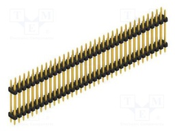 Connector: pin strips; pin header; male; PIN: 70; 2mm; THT; 2x35