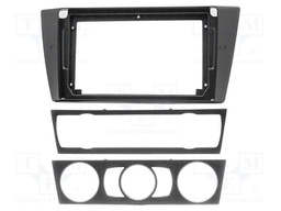 Radio frame; BMW; black; 9"