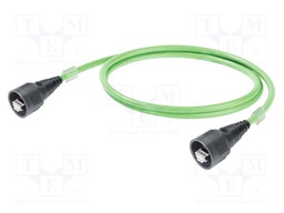 Patch cord; SF/UTP; Cat 5e; RJ45,both sides; stranded; Cu,tinned