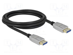 Cable; DisplayPort plug,both sides; DisplayPort 2.0; Len: 2m