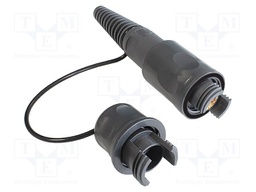 Connector: fiber optic