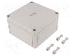 Enclosure: multipurpose; X: 130mm; Y: 130mm; Z: 75mm; TK PS; grey
