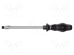 Screwdriver; slot; for impact,assisted with a key; 12,0x2,0mm