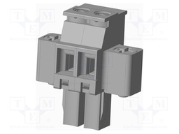 Connector: pluggable terminal block; plug; female; angled 90°