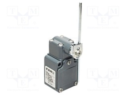 Limit switch; adjustable plunger, length R 19-116mm; NO + NC