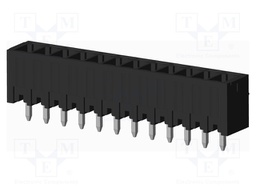 Connector: pluggable terminal block; socket; male; on PCBs