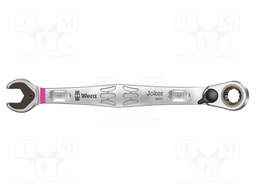 Wrench; combination spanner,with ratchet; 8mm; with switch