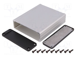Enclosure: shielding; X: 104mm; Y: 120mm; Z: 32mm; aluminium; natural