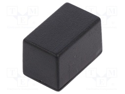 Enclosure: designed for potting; X: 16mm; Y: 26mm; Z: 17mm; ABS