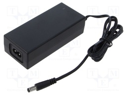 Power supply: switching; 12VDC; 5A; Out: 5,5/2,5; 60W; 90÷264VAC