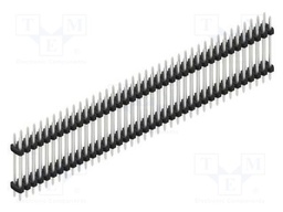 Connector: pin strips; pin header; male; PIN: 78; 2mm; THT; 2x39
