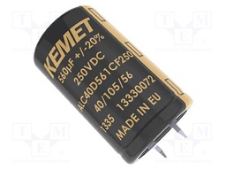 Capacitor: electrolytic