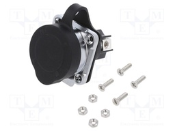 Connector: circular; socket; size 28; 02; female; PIN: 3; for latch