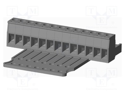 Connector: pluggable terminal block; plug; female; straight; grey