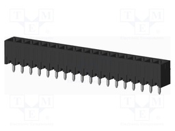 Connector: pluggable terminal block; socket; male; on PCBs
