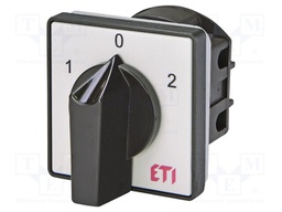 Switch: cam switch; Stabl.pos: 3; 25A; 1-0-2; for building in; IP20