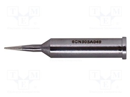Tip; conical,elongated; 0.5mm; for soldering station