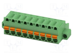 PCB connector, nominal cross section: 2.5 mm2, color: green,