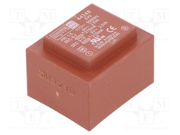 Transformer: encapsulated; 5VA; 117VAC; 9V; 9V; 278mA; 278mA