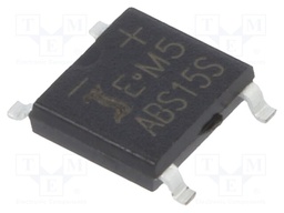 Single-phase bridge rectifier; Urmax: 1.2kV; If: 2A; Ifsm: 50A; ABS