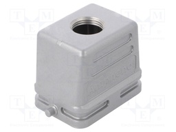 Enclosure: for HDC connectors; C146; size E6; for cable; straight