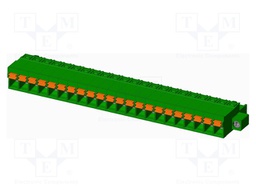 Connector: pluggable terminal block; plug; female; straight; 12A