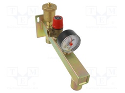 Safety group; max.2.5bar; central heating systems; 0÷90°C