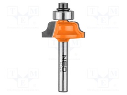 Form milling cutter; Ø: 25.7mm; Ø: 6mm; wood,chipboard
