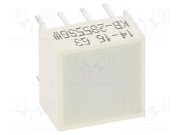 LED backlight; green; Lens: diffused,white; λd: 565nm; 18÷79.5mcd