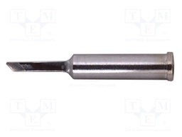 Tip; knife,elongated; 2.5mm; for soldering station