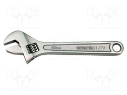 Wrench; adjustable; 150mm; Max jaw capacity: 19mm