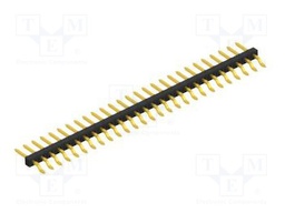 Connector: pin strips; pin header; male; PIN: 27; 2mm; SMT; 1x27
