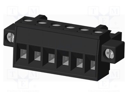 Connector: pluggable terminal block; plug; female; straight; 5mm