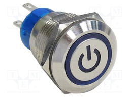 Switch: vandal resistant; Pos: 2; SPST; 3A/250VAC; 3A/28VDC; IP67