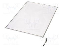 Lamp: LED light panel; Lumaire Basic; PMMA; 4000(typ)K; Size: A1