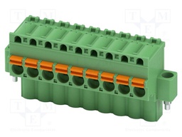 PCB connector, nominal cross section: 2.5 mm?, color: green,