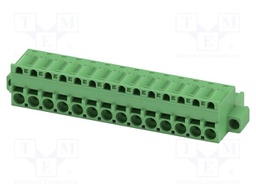 PCB connector, nominal cross section: 2.5 mm?, color: green,