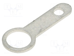 Solder lug terminal; 0.5mm; M4,5; Ø: 4.98mm; soldering; screw