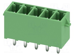 PCB headers, nominal cross section: 1.5 mm?, color: green, n