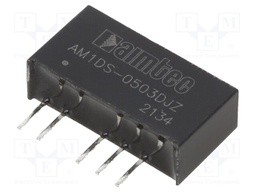 Converter: DC/DC; 1W; Uin: 4.5÷5.5V; Uout: 3.3VDC; Uout2: -3.3VDC