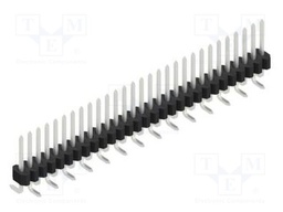 Connector: pin strips; pin header; male; PIN: 29; 1.27mm; SMT; 1x29