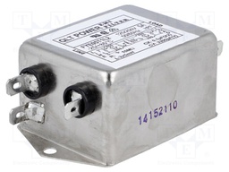 Filter: anti-interference; 250VAC; Cx: 100nF; Cy: 3.3nF; 5mH; 10MΩ