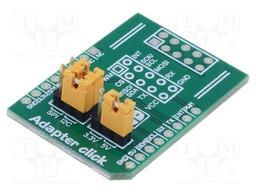 Click board; adaptor; GPIO,I2C,SPI,UART; mikroBUS connector