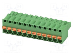 PCB connector, nominal cross section: 2.5 mm?, color: green,