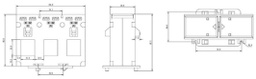 Current transformer; DIN,screw type; Iout: 5A; Iin: 160A; 21x25mm
