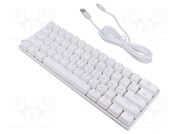 Keyboard; white; USB C; wired,US layout; 1.8m