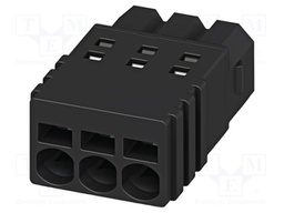 PCB connector, nominal cross section: 0.5 mm?, color: black,