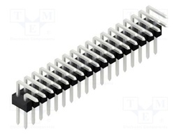 Connector: pin strips; pin header; male; PIN: 36; 2.54mm; THT; 2x18